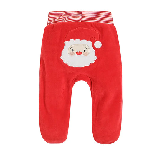 Cool Club Infant Organic Cotton Red Footed Pajamas for Cozy Sleep