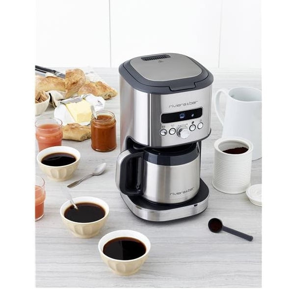 Riviera & Bar Programmable Thermal Coffee Maker 15 Cups 950W White