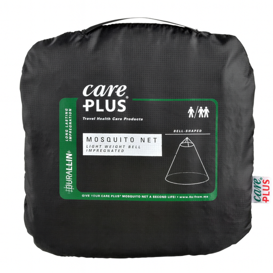 Care Plus Lightweight Bell Mosquito Net Durallin Impregnated for 1-2 Persons