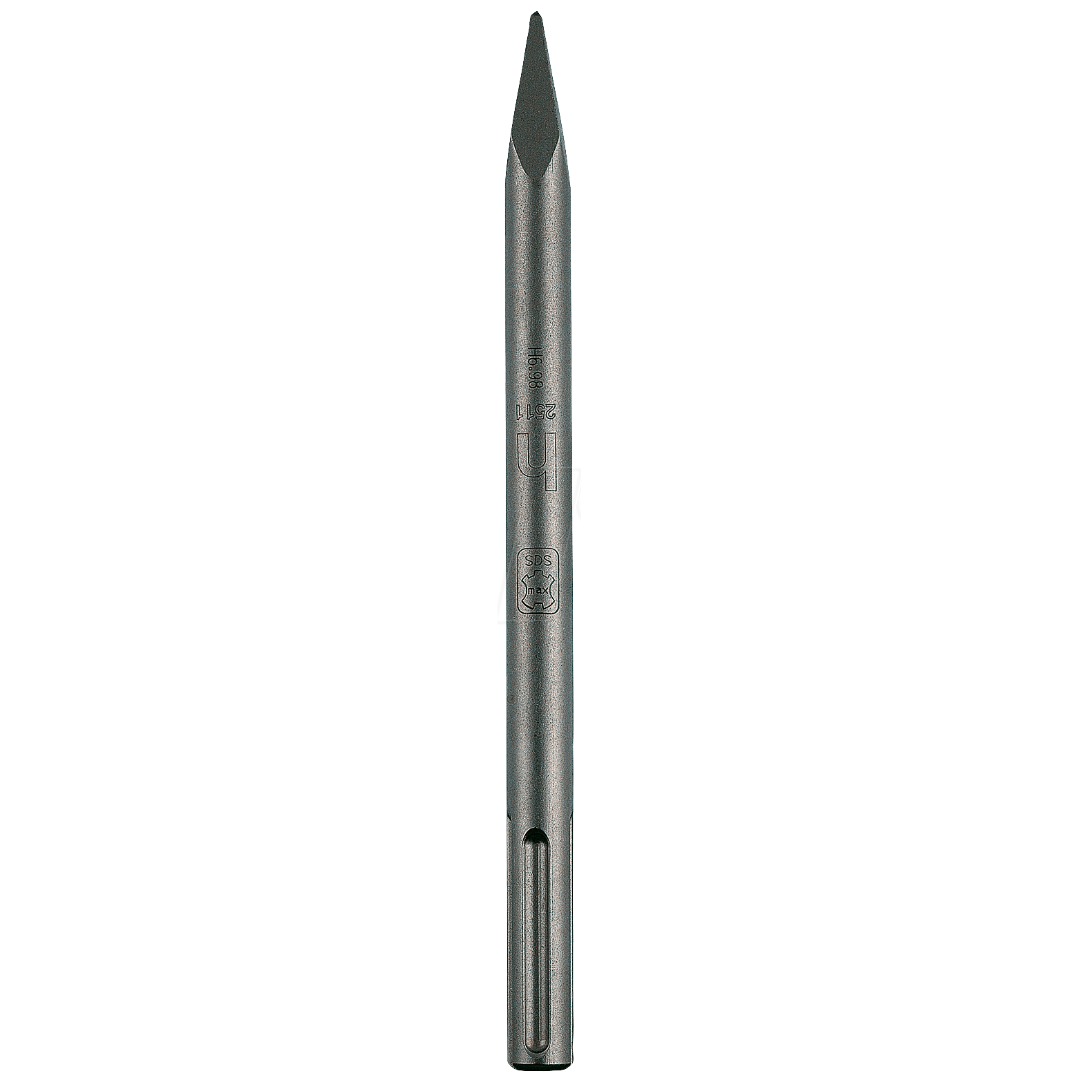 HELLER 250mm SDS-plus Pointed Chisel for Concrete & Stone Demolition