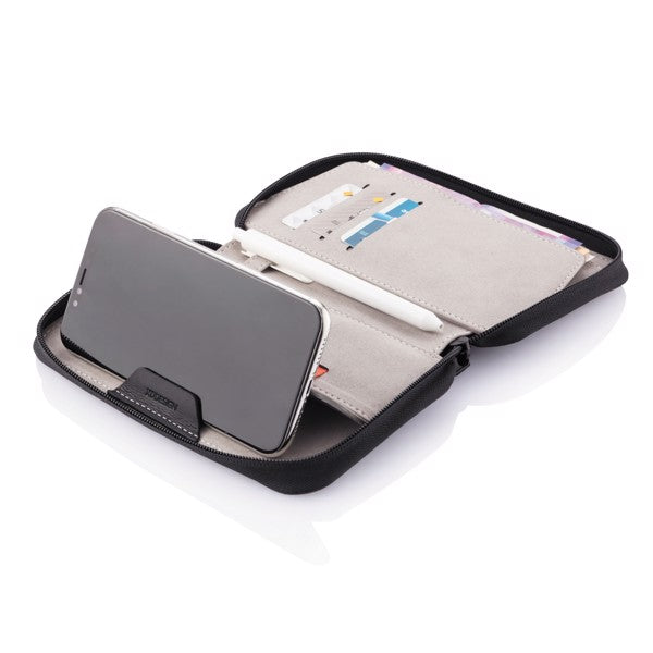 XD Design RFID-Protected Passport Holder with Phone Stand & Wallet Function