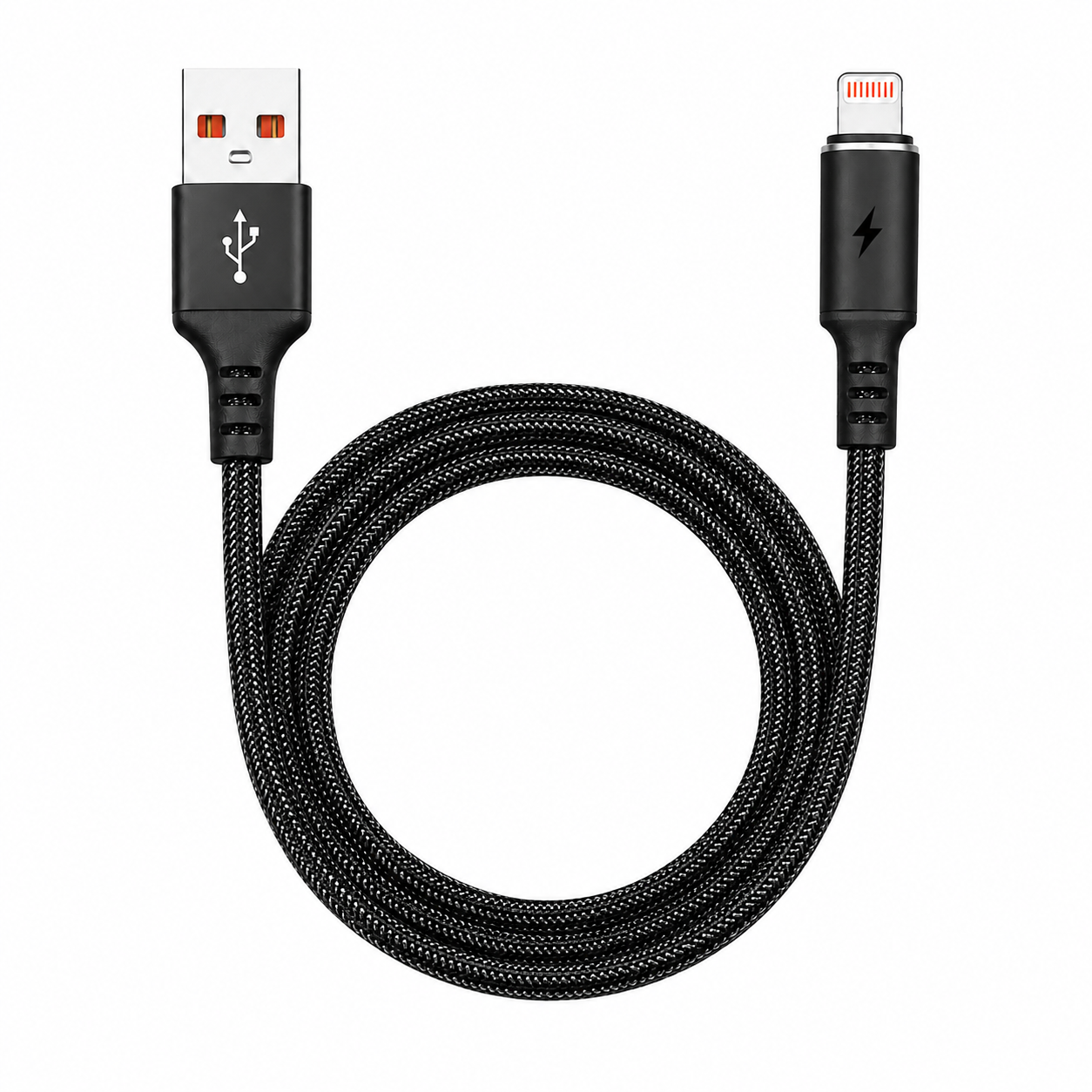 BinBoom YT01 USB-A to Lightning Braided Charging Cable – 3M