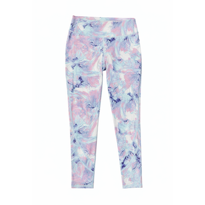 All In Motion Blue Violet Swirl Leggings for Girls
