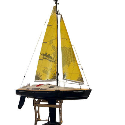 Discovery 2 Remote Control RC Sailboat - Like New, Ready to Sail Adventure