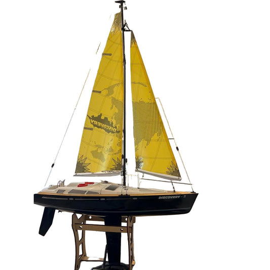 Discovery 2 Remote Control RC Sailboat - Like New, Ready to Sail Adventure