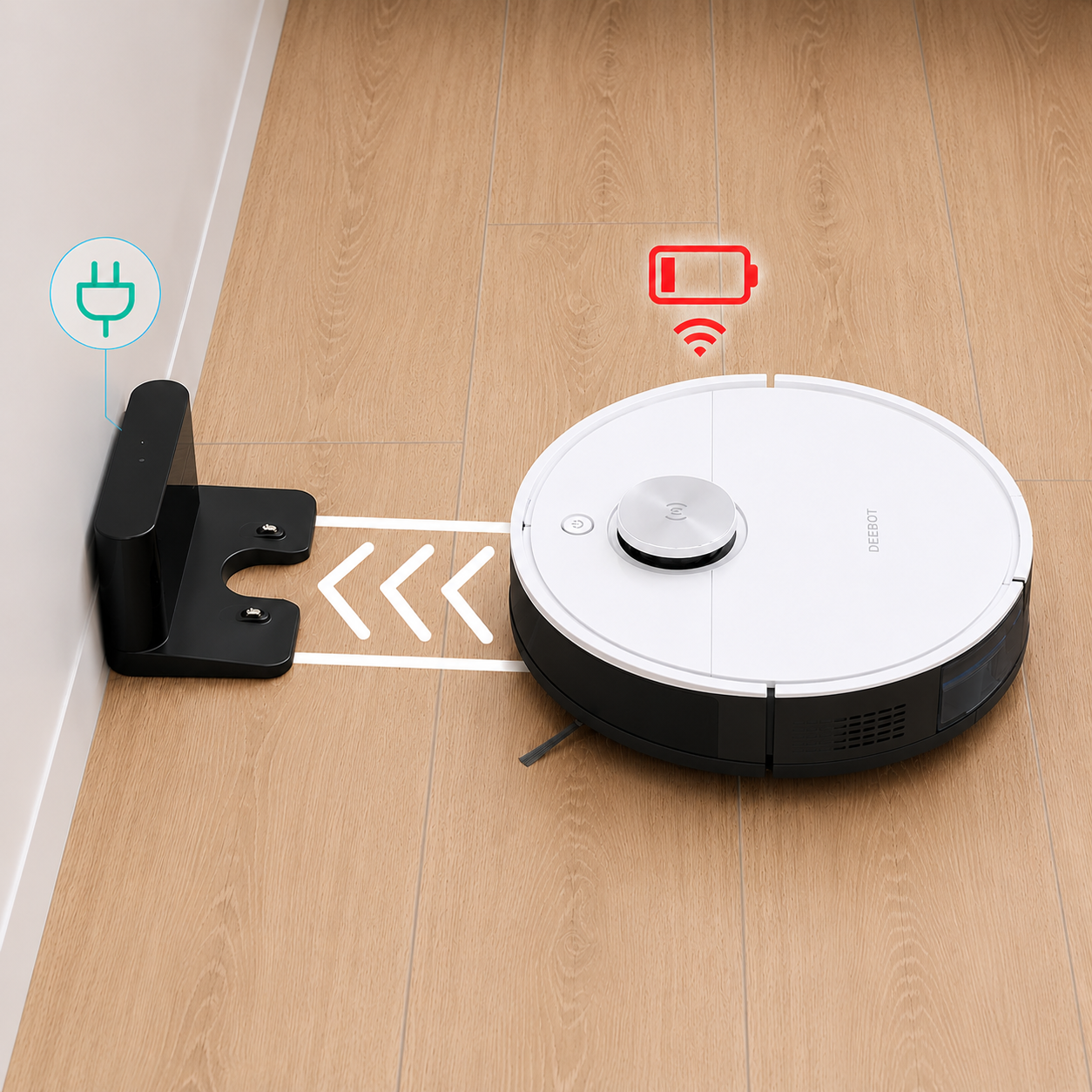ECOVACS DEEBOT N8 PRO Robot Vacuum & Mop with Laser Mapping 2600Pa