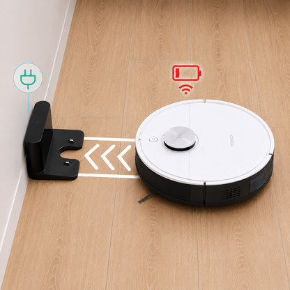 ECOVACS DEEBOT N8 PRO Robot Vacuum & Mop with Laser Mapping 2600Pa