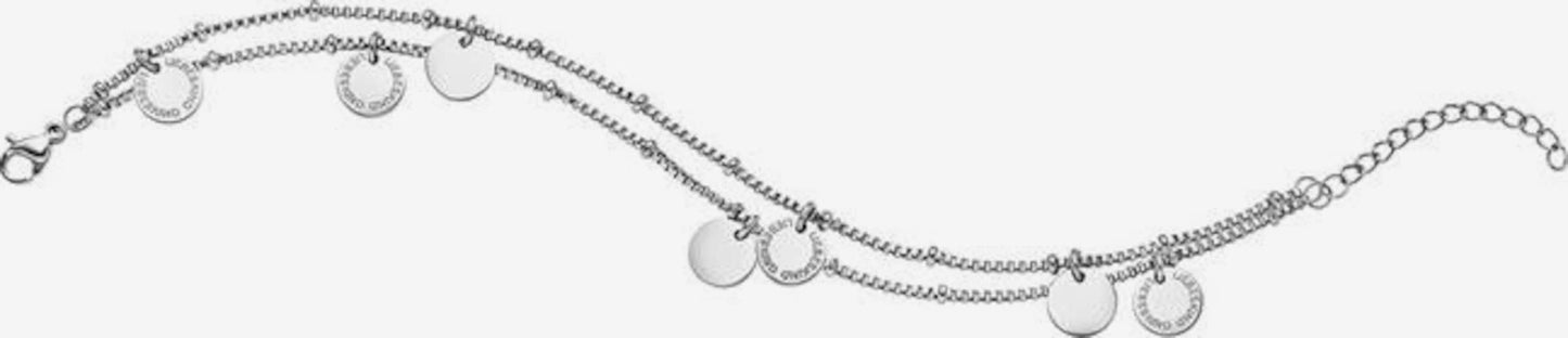 Elegant Liebeskind Berlin Stainless Steel Bracelet with Carabiner Closure