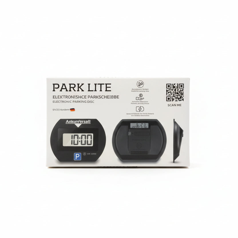 Needit Park Lite Solar Electronic Parking Disc Automatic Time Display