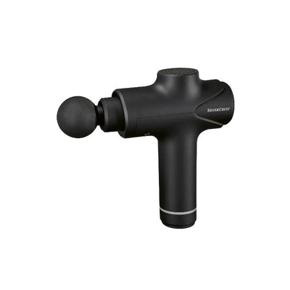 Silver Crest 5‑Attachment Powerful Massage Gun with 10 Speed Settings