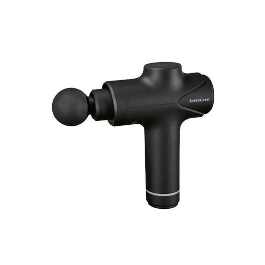Silver Crest 5‑Attachment Powerful Massage Gun with 10 Speed Settings