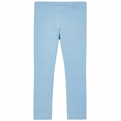 Lupilu Girls' Classic Cotton Leggings Blue 116