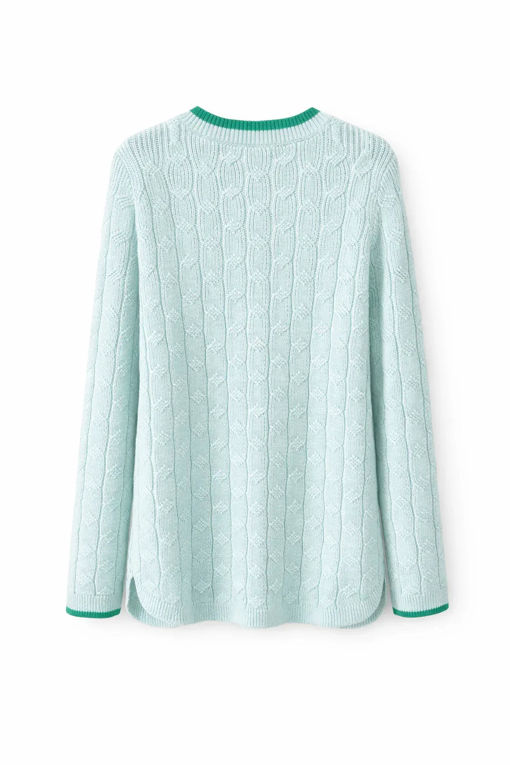 Lands' End Women's Petite Cotton Cable Knit Drifter Jumper - Gomix Brands Outlet