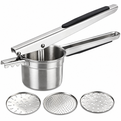 WENKO Multi XL Stainless Steel Potato Ricer