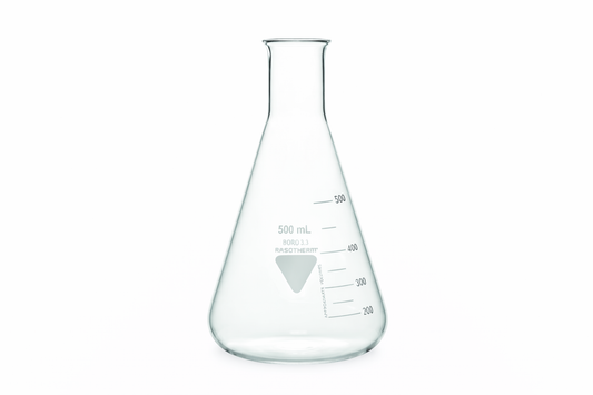 Rasotherm Borosilicate 3.3 Narrow Neck Erlenmeyer Flask