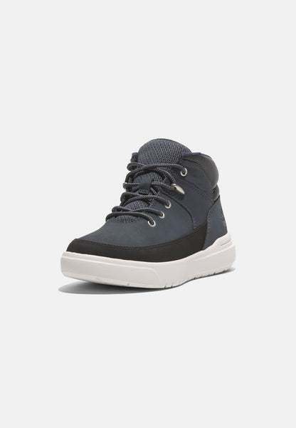 Timberland Men's Dark Blue Nubuck High-Top Trainers - Durable, Stylish, Comfortable