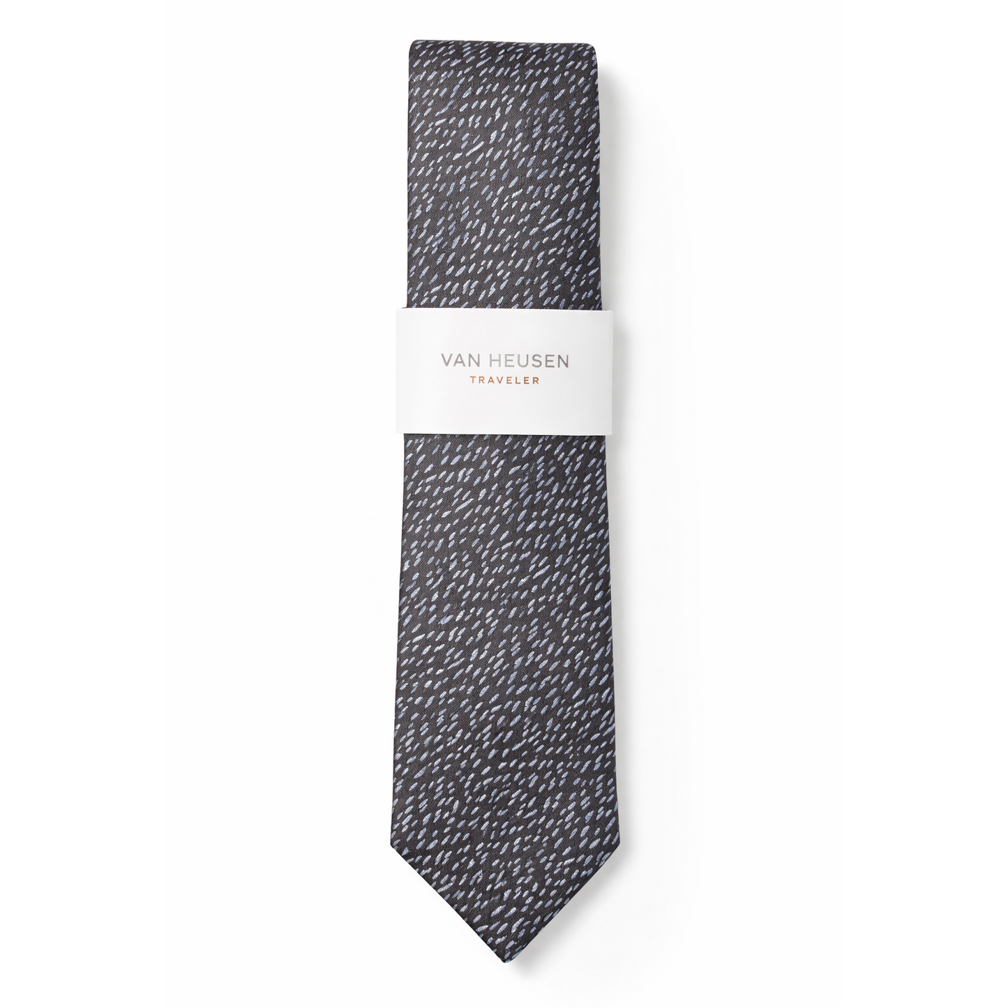 Van Heusen Black Textured Business Casual Tie