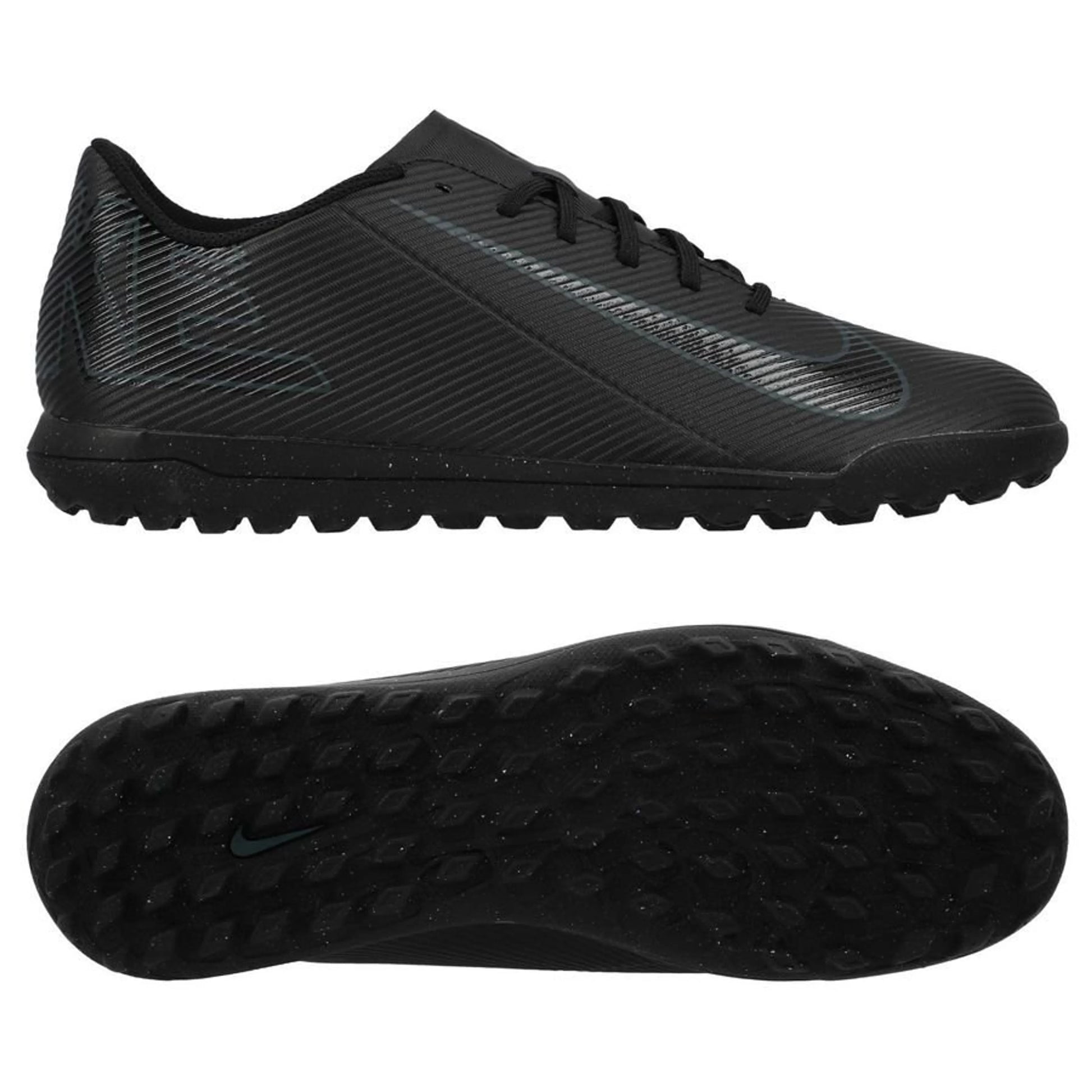 Nike Mercurial Vapor 16 Club TF Shadow Turf Football Boots - Black/Deep Jungle
