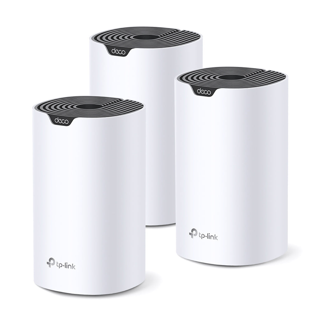 TP-Link Deco S7 AC1900 Whole Home Mesh Wi-Fi System 3-Pack for Seamless Coverage