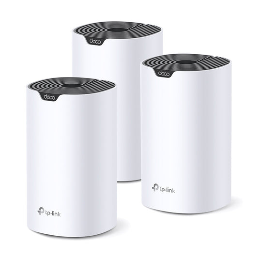TP-Link Deco S7 AC1900 Whole Home Mesh Wi-Fi System 3-Pack for Seamless Coverage