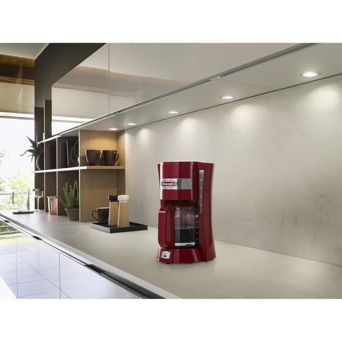 DeLonghi Active Line ICM14011.R Filter Coffee Machine 0.65 L