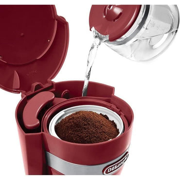 DeLonghi Active Line ICM14011.R Filter Coffee Machine 0.65 L