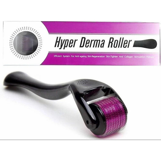 Professional 0.50mm Hyper Derma Roller for Beard Growth & Hair Follicle Stimulation