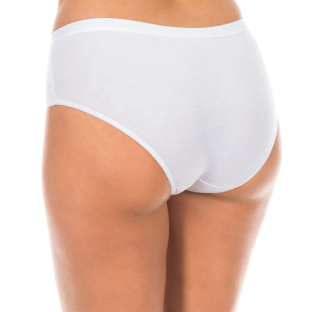 Dim Paris D4H01 Women's Cotton Elastane 3-Pack Panties - Multicolor Comfort