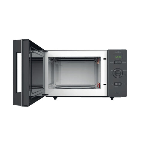Whirlpool ChefPlus Dark Grey Microwave with Grill, 800W, 25L Capacity