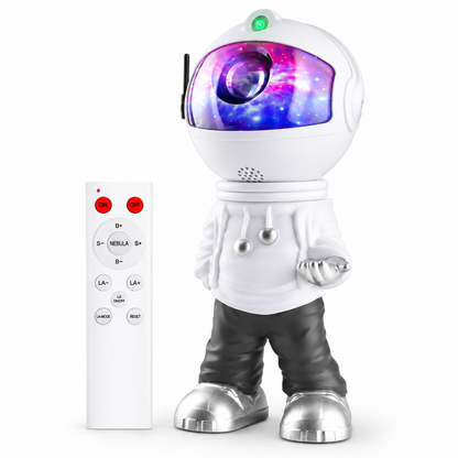 BCGA Astronaut Star Projector Galaxy LED Night Light with Remote
