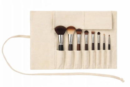 Topmove Cork Makeup Brush Roll Bag