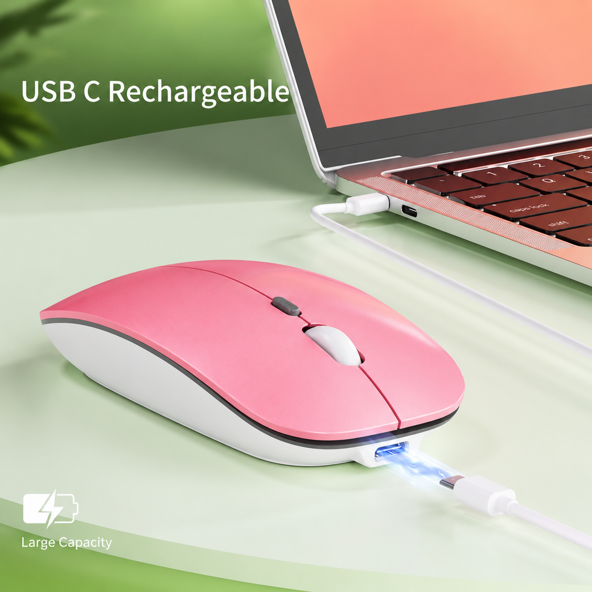Inphic P-M1 Rechargeable Wireless Bluetooth Mouse