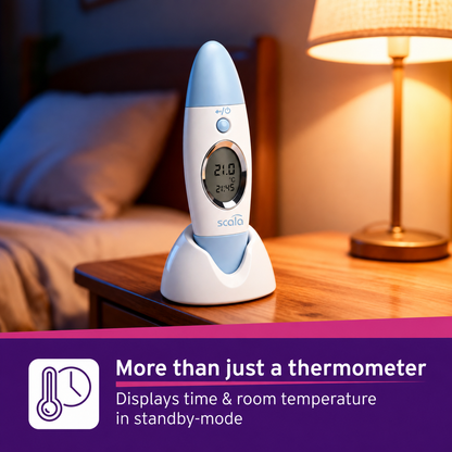 Scala Electronic SC 53 FH Infrared Ear and Forehead Thermometer