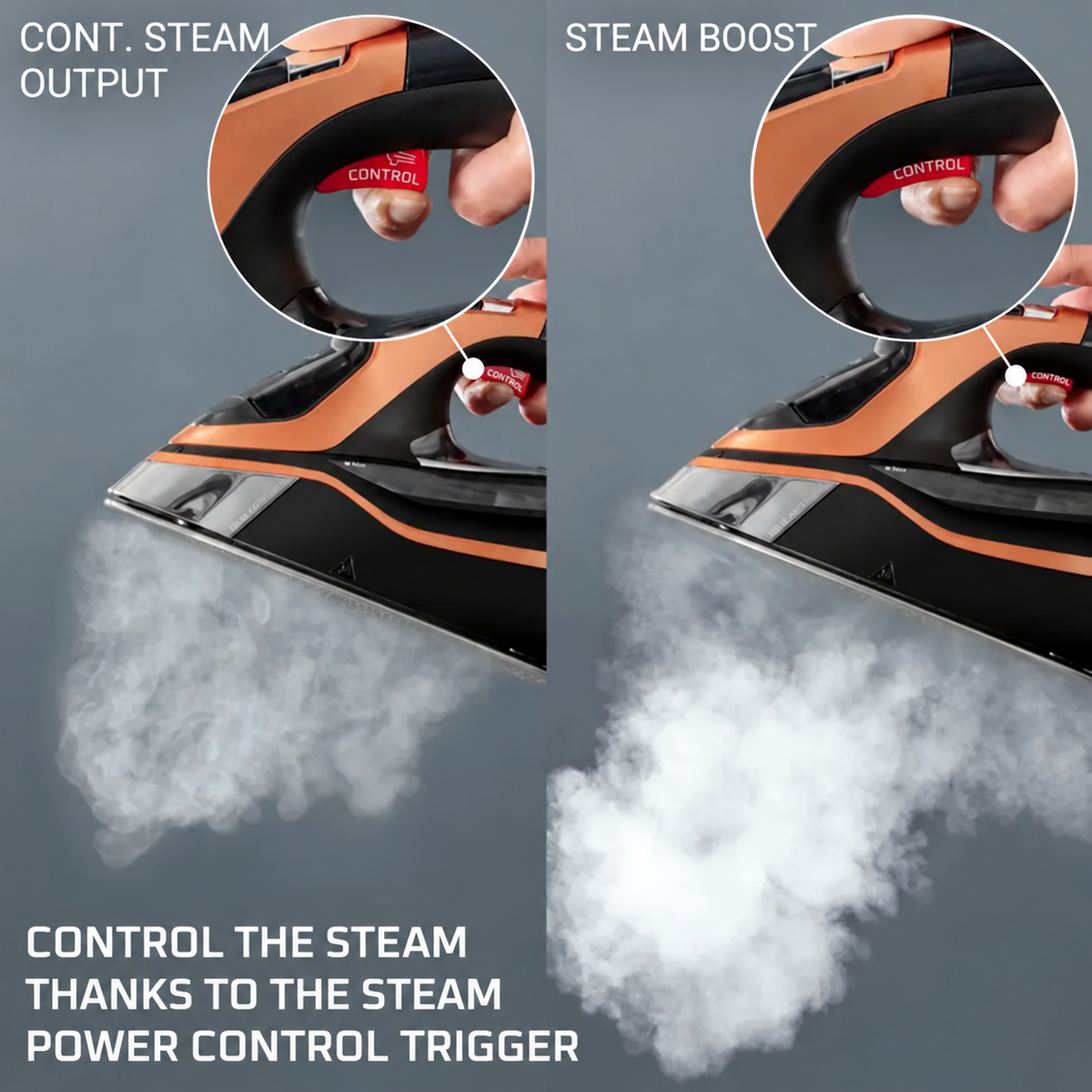 Rowenta DW9510D1 Steamforce Pro Steam Iron 3200W