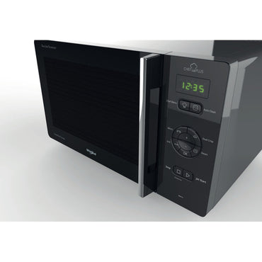 Whirlpool ChefPlus Dark Grey Microwave with Grill, 800W, 25L Capacity