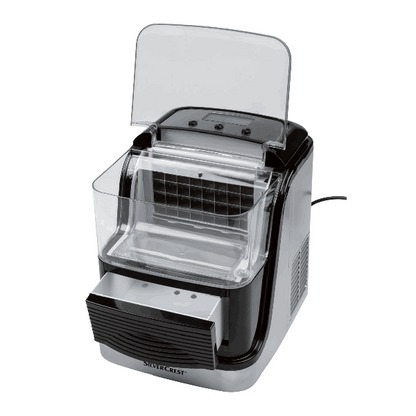 Silvercrest Rapid Ice Maker Machine: Fast Ice Cubes, Compact Design, Easy