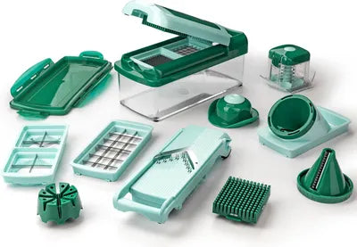 Genius Nicer Dicer Fusion Julietti Kitchen Tool Set 16-Piece