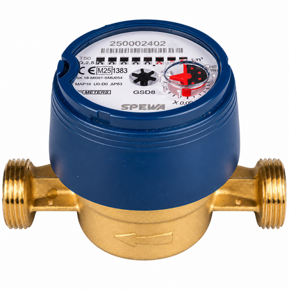 SPEWA 100245-FBA Cold Water Meter 2.5 cbm 1 Inch 130mm