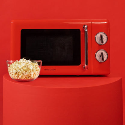 Cecotec Proclean 3010 Retro Microwave 700W 20L Red