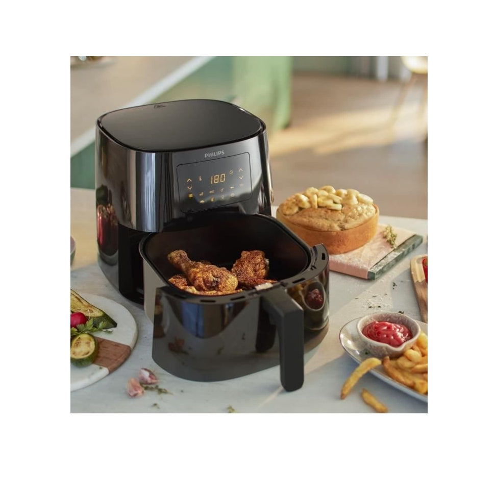 Philips Essential XL Airfryer 1.2kg Rapid Air Technology Black