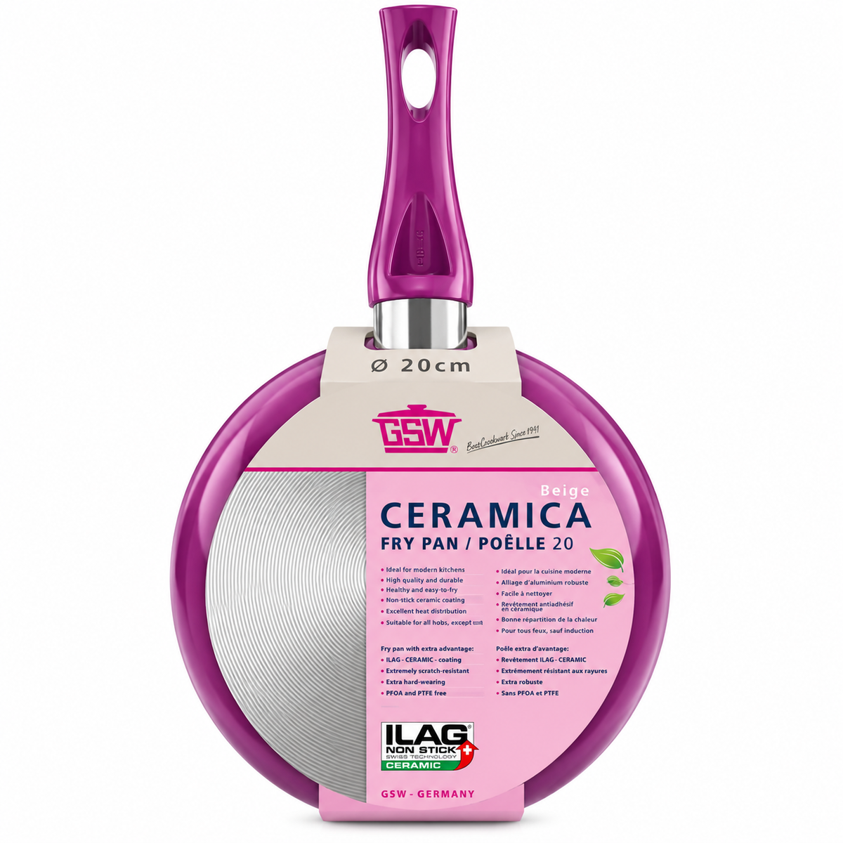 GSW Ceramica Frying Pan 20cm