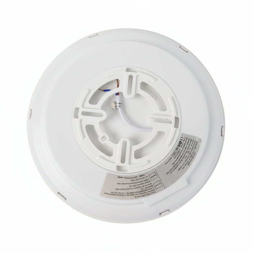 NOVELUX Ultra Slim 9" LED Flush Mount Ceiling Light White