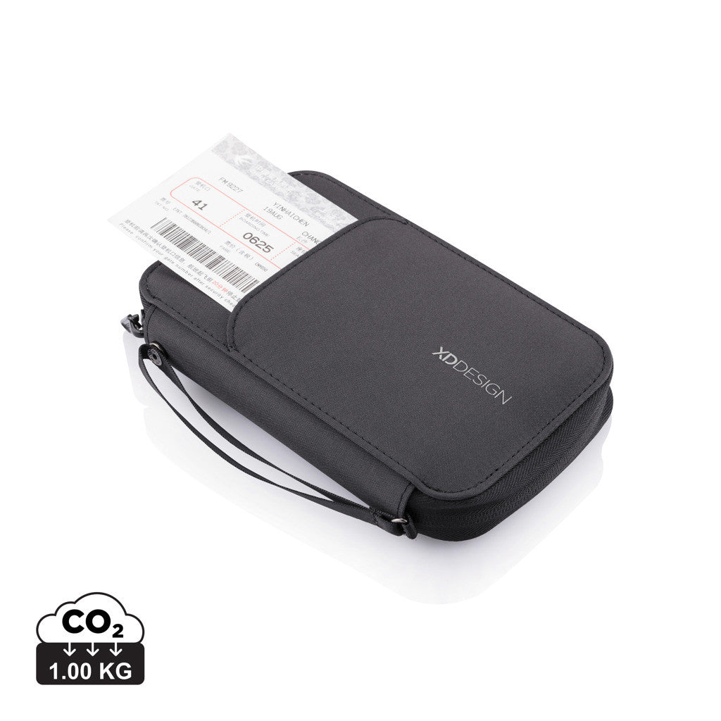XD Design RFID-Protected Passport Holder with Phone Stand & Wallet Function