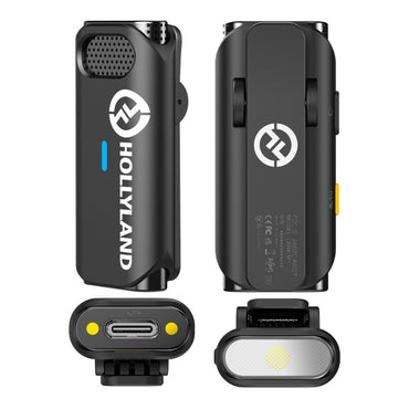 Hollyland Lark M1 Solo Wireless Microphone System for Content Creation, Mobile Journalism