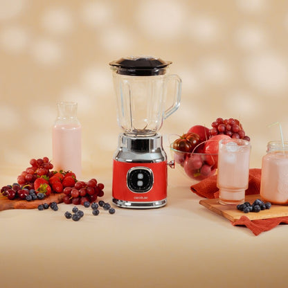 Cecotec Retrotwist Blender 800W 1L Red