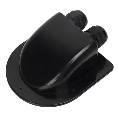 Heavy-Duty Double-Entry Solar Cable Gland Plate for Roofs