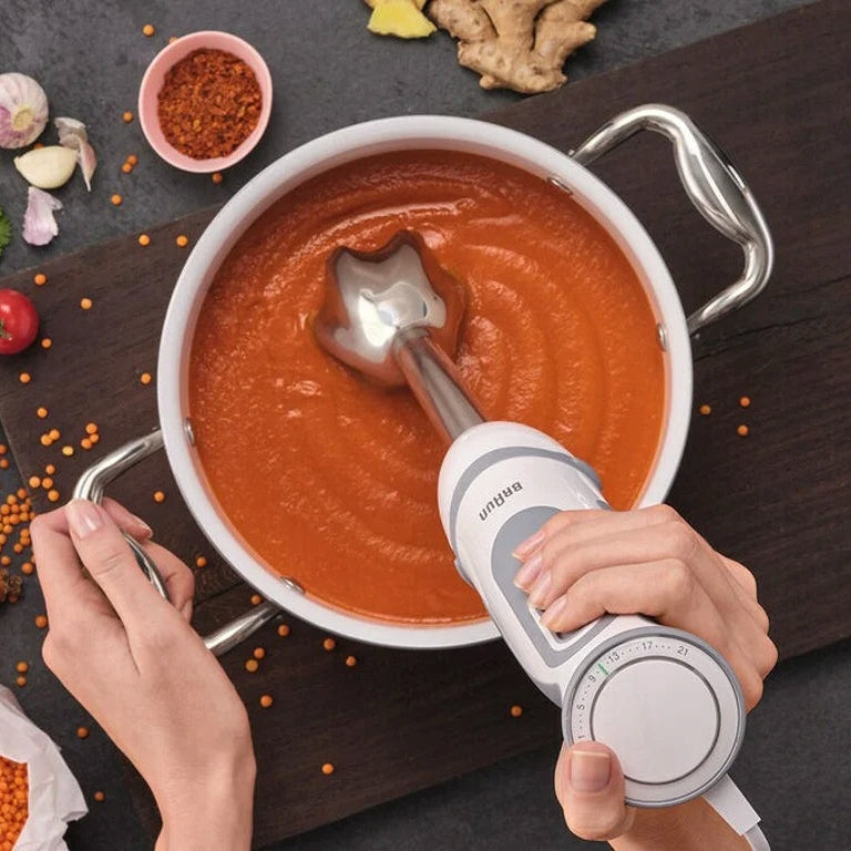 Braun MultiQuick 5 MQ5237WH Immersion Blender 1000W Grey White