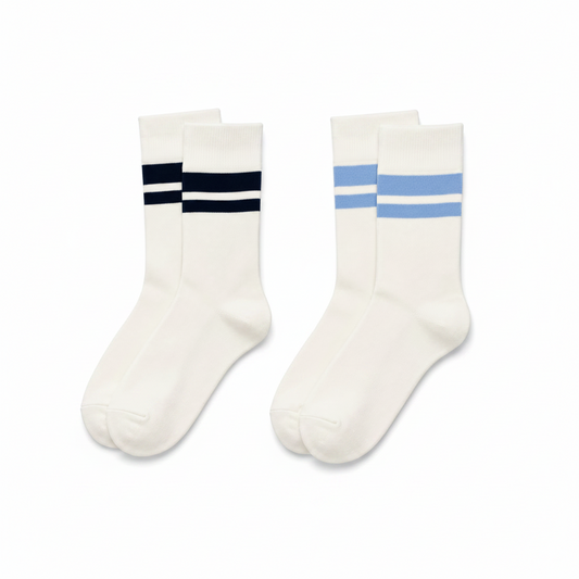 CrewSocks Kids Classic Stripe Socks – 2Pairs