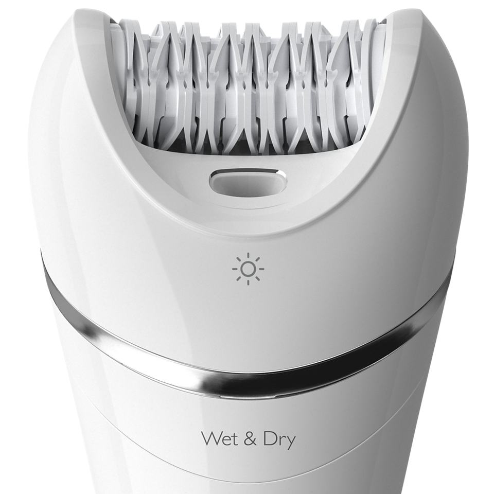 Philips Series 8000 Wet & Dry Epilator, Cordless With 5 Accessories