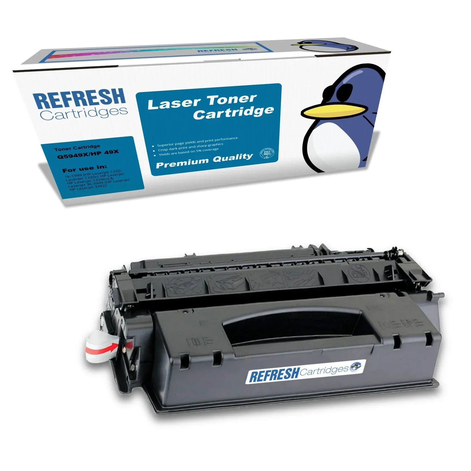 Remanufactured HP 49X Q5949X High Capacity Black Toner Cartridge - Gomix Brands Outlet